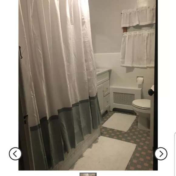 Woven Shower Curtain Green/White - Project 62 - Picture 8 of 16